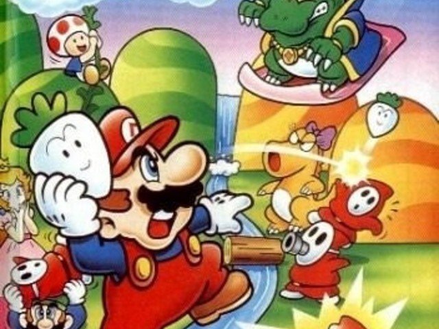Artworks antiguos de Super Mario Bros. 5
