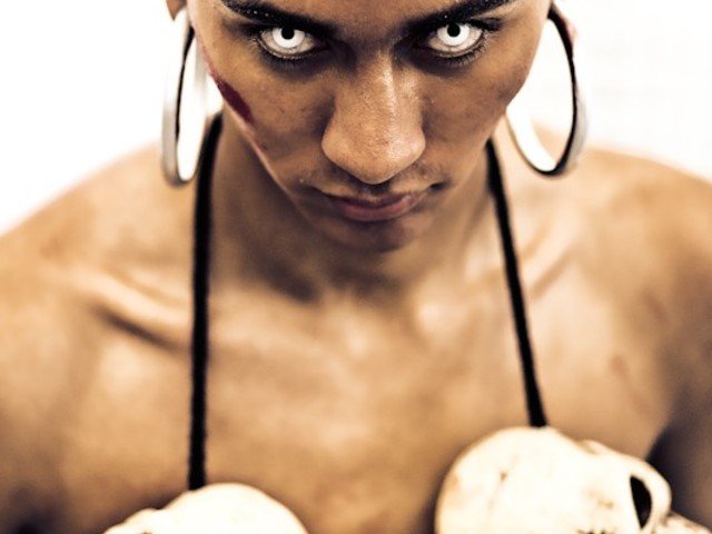 Cosplay de Dhalsim, el indio de Street Fighter 4