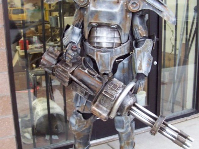Cosplay de soldado de Brotherhood of steel 2