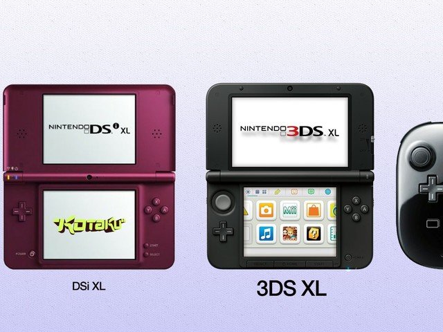 Comparación tamaño 3DS XL