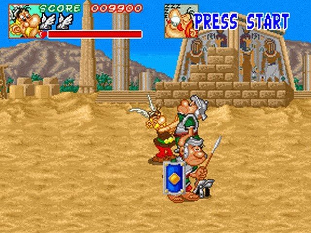 Retro Review Astérix Arcade Game 7