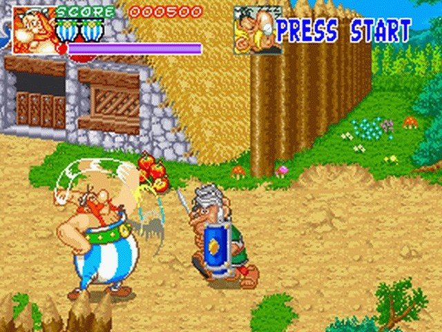 Retro Review Astérix Arcade Game 13