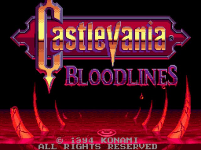 Retro Review de Castlevania: Bloodlines 1