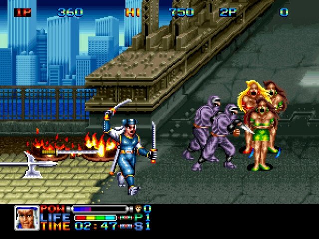 Retro Review de Ninja Combat 9