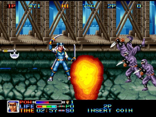 Retro Review de Ninja Combat 10