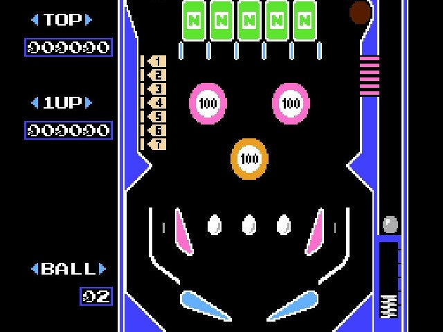 Retro Review de Pinball (NES) 3