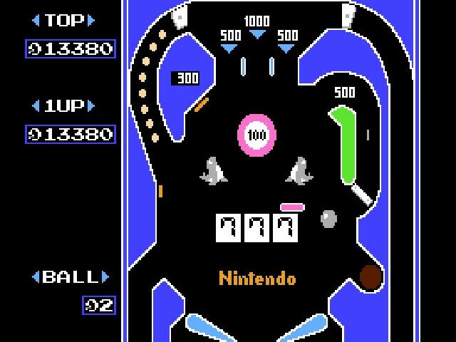 Retro Review de Pinball (NES) 8