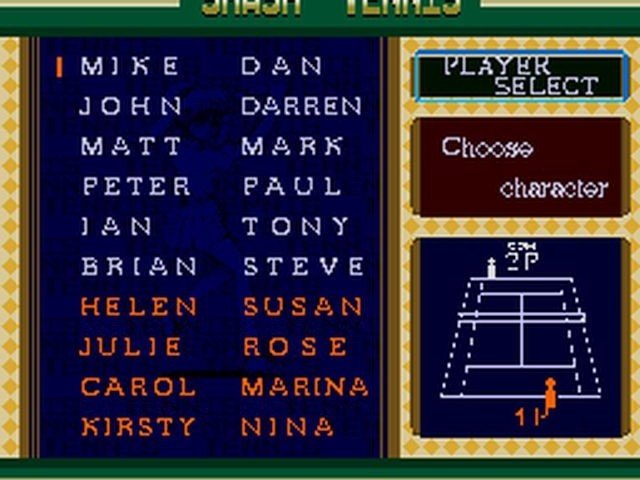 Retro Review de Smash Tennis 4