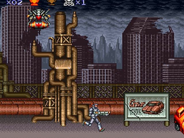 Retro Review de Super Probotector: Alien Rebels (Contra III) 6