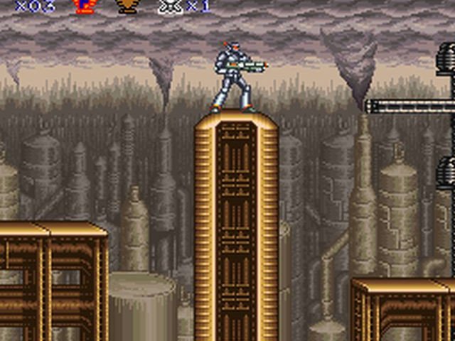 Retro Review de Super Probotector: Alien Rebels (Contra III) 24