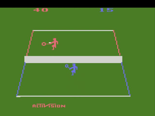 Retro Review de Tennis (Atari 2600) 3