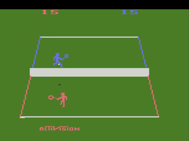 Retro Review de Tennis (Atari 2600) 5