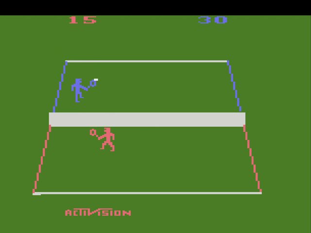 Retro Review de Tennis (Atari 2600) 6