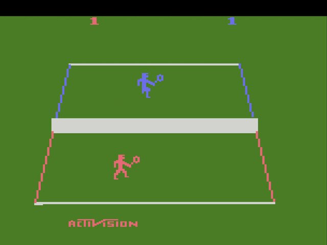 Retro Review de Tennis (Atari 2600) 7