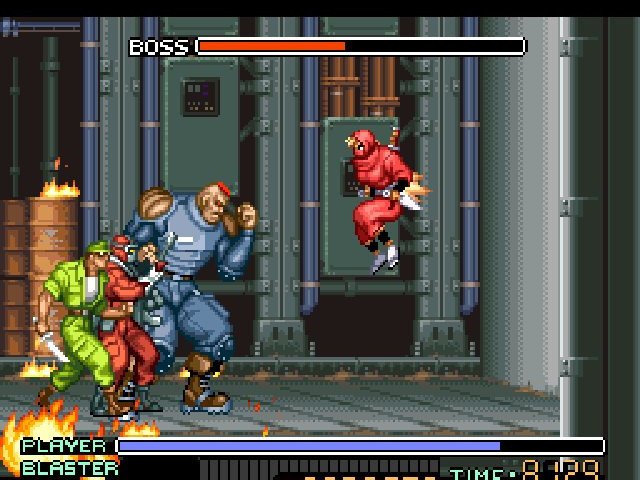 Retro Review de The Ninja Warriors Again 10