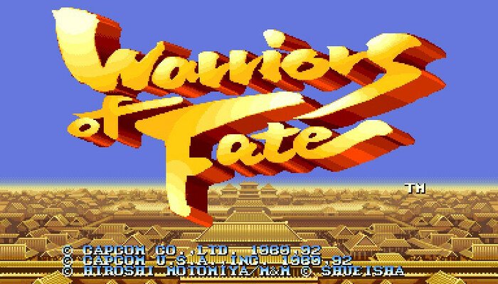 Retro Review de Warriors of Fate