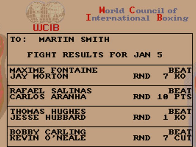 Retro Review de World Championship Boxing Manager 13