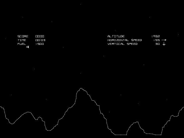 Retro Review Lunar Lander 1