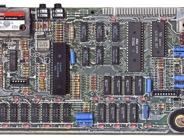 Ejemplo de placa base ZX Spectrum
